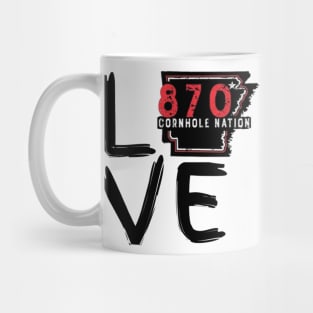 870 Love Small Corner Logo Mug